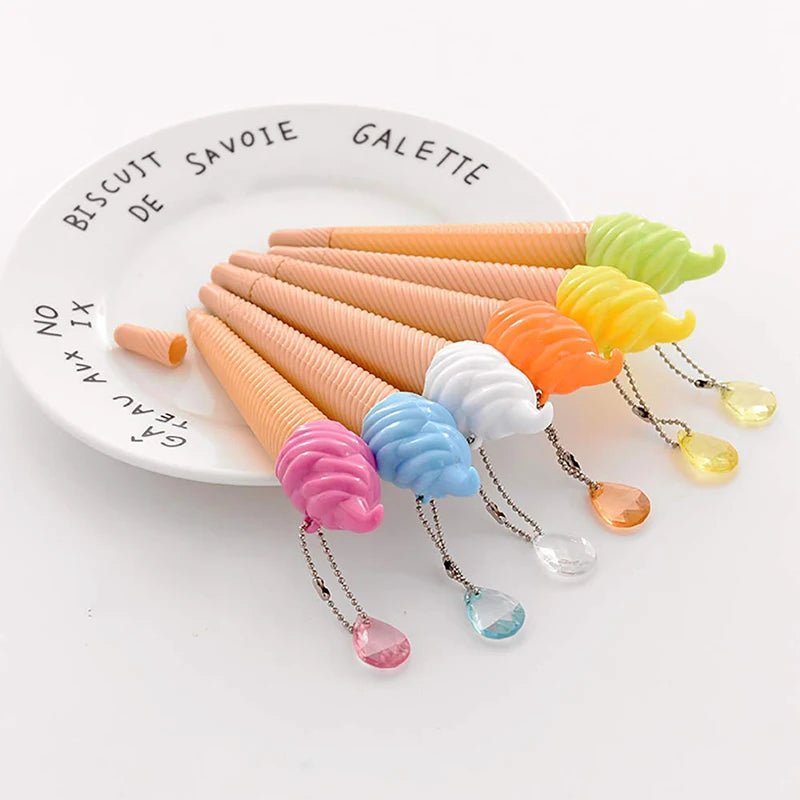 24 peças caneta sorvete - Creative Brinquedos