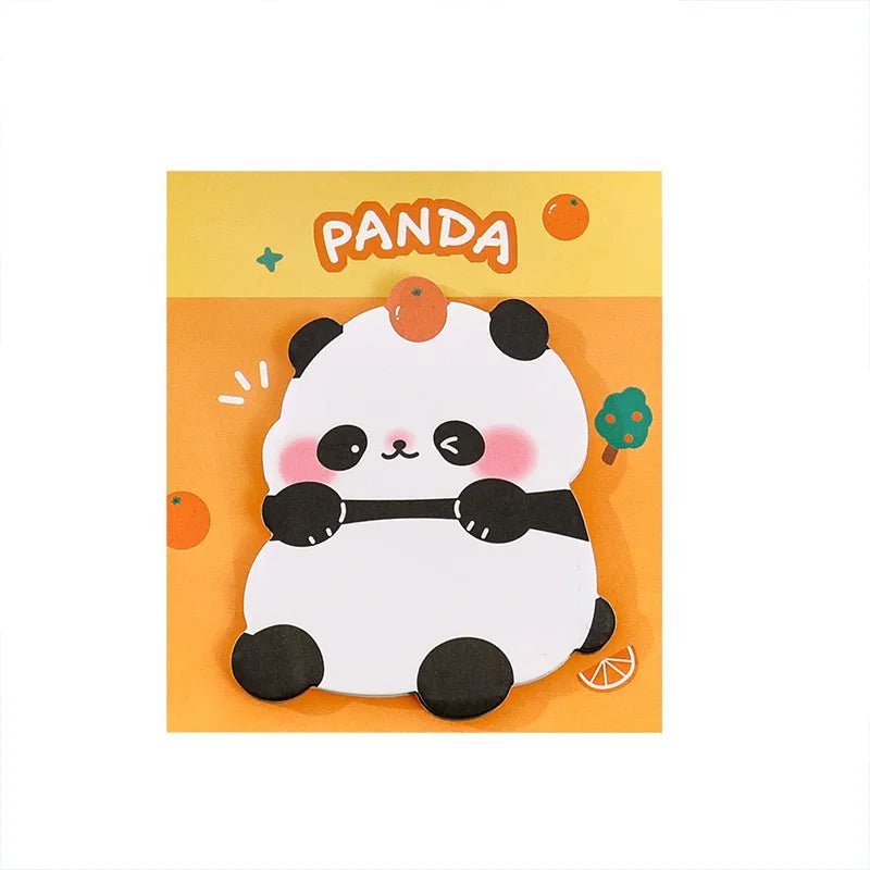 6 peças nota adesiva panda - Creative Brinquedos