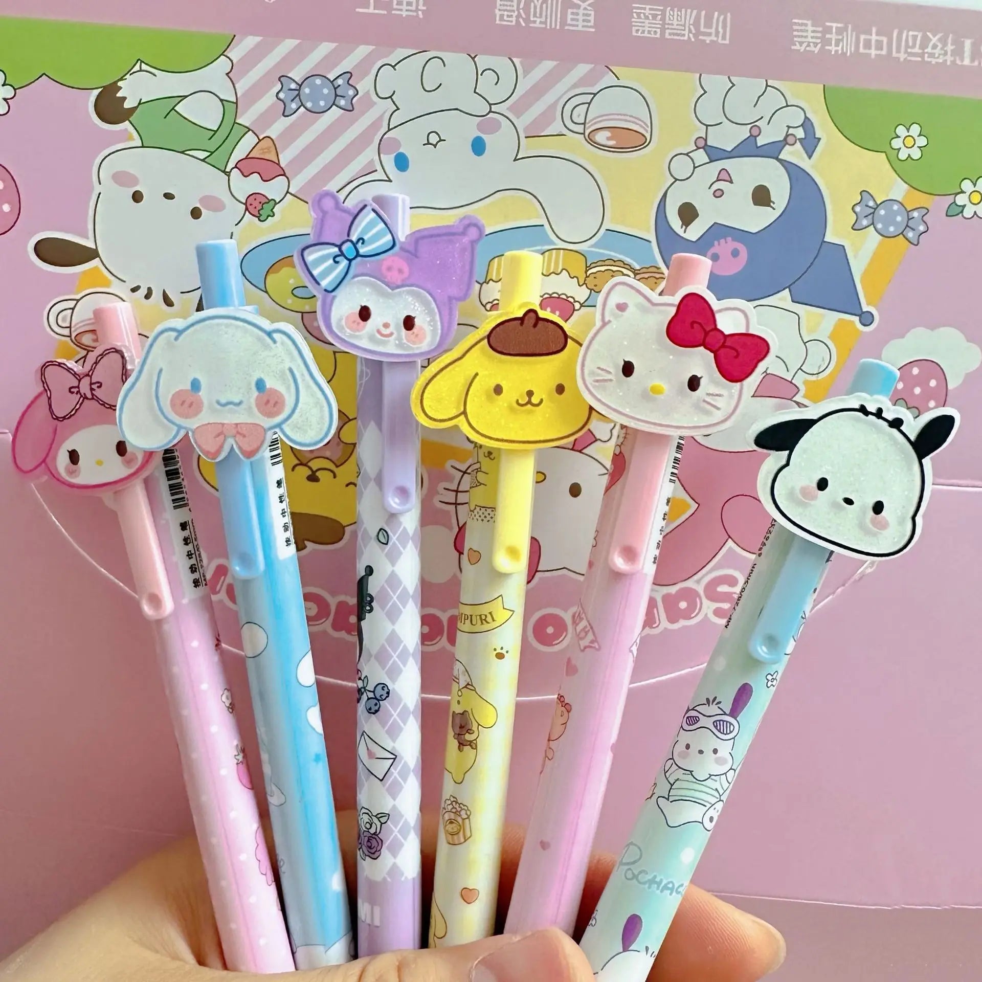 36 peças caneta Sanrio - Creative Brinquedos