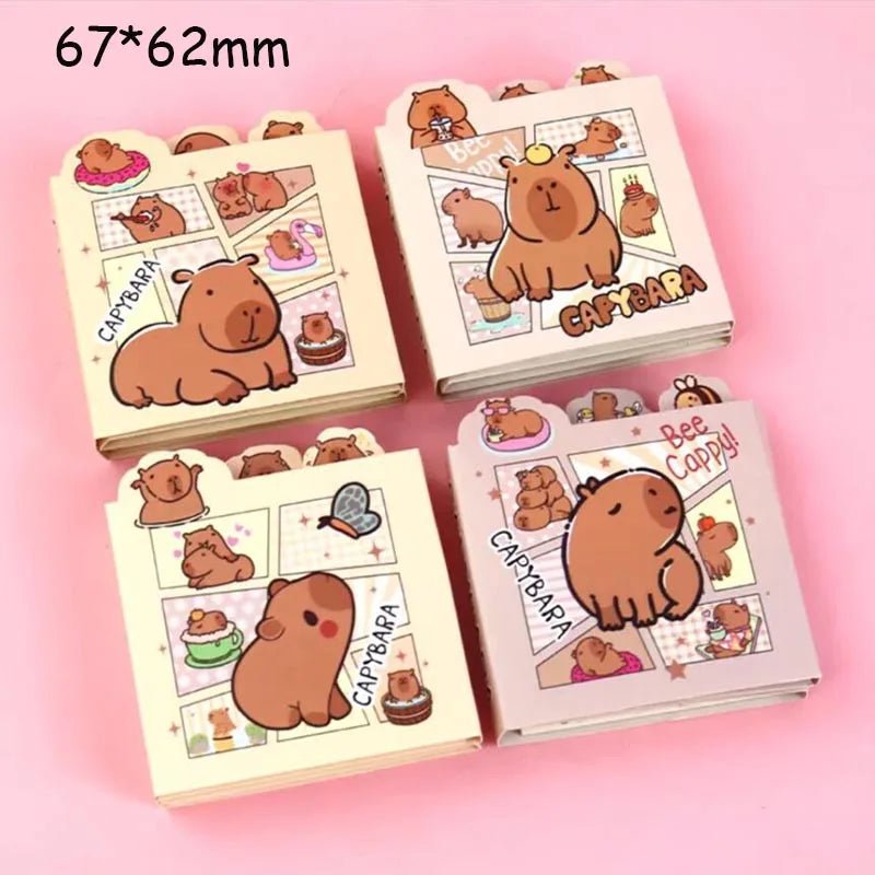 12 peças mini caderno notas adesivas - Creative Brinquedos