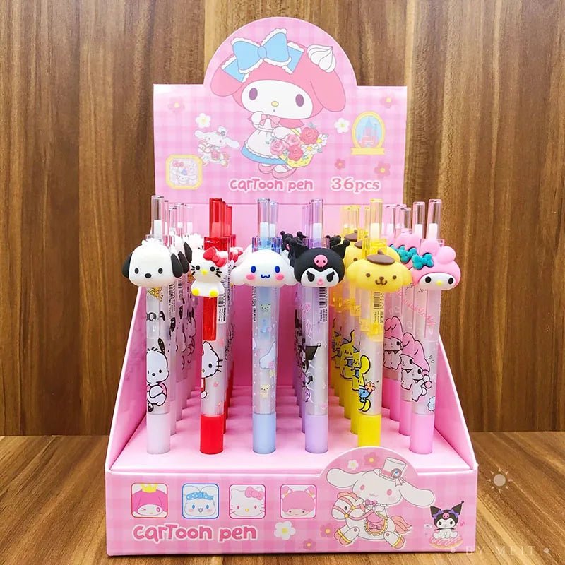 36 peças caneta Sanrio/Homem - Aranha - Creative Brinquedos