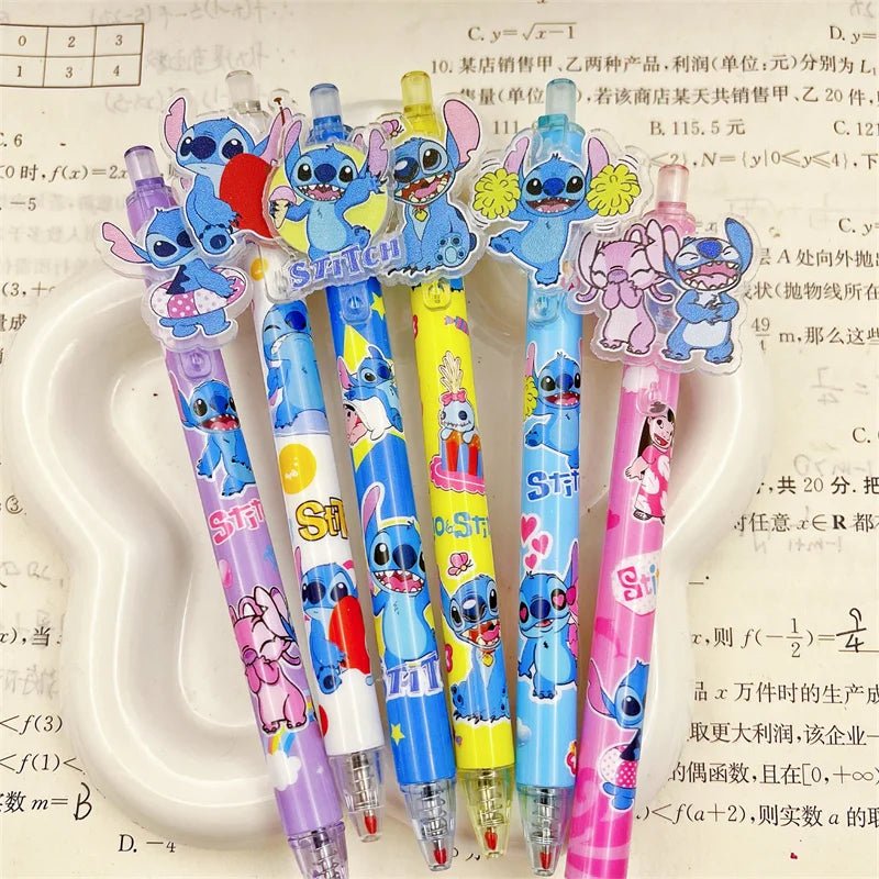 48 peças caneta Stitch click - Creative Brinquedos