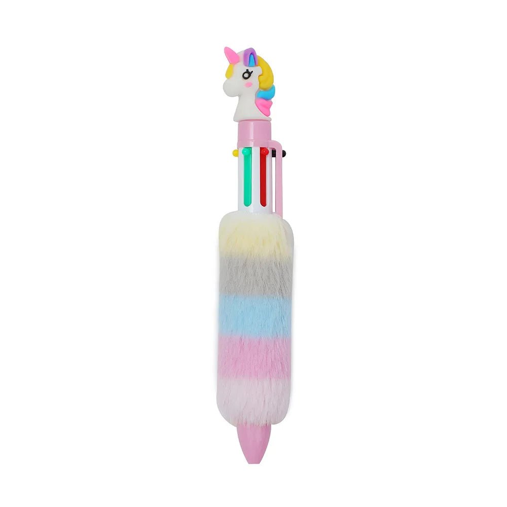 24 peças caneta pelúcia 6 cores - Creative Brinquedos