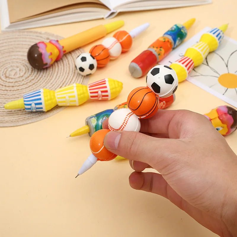 24 peças caneta squishy - Creative Brinquedos
