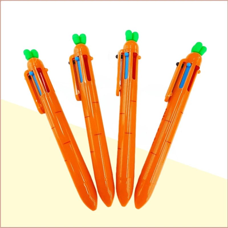 Caneta cenoura 6 cores - Creative Brinquedos