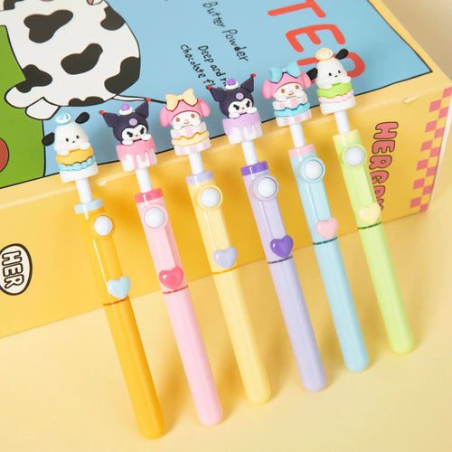 36 peças marca - texto giratório Sanrio - Creative Brinquedos