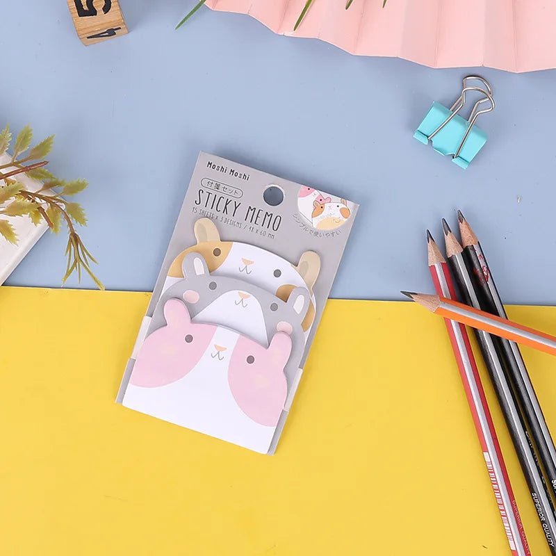 6 peças nota adesiva pets - Creative Brinquedos