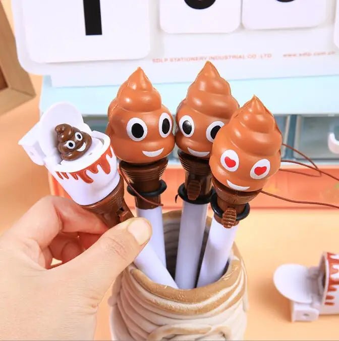 24 peças caneta vaso sanitário - Creative Brinquedos