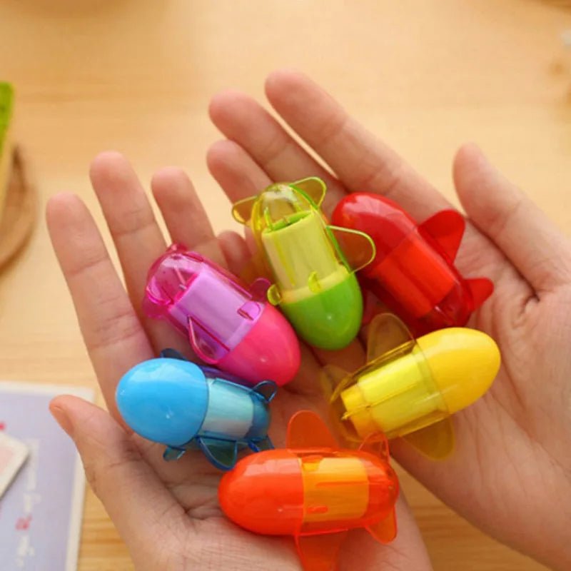 6 peças caneta aviãozinho - Creative Brinquedos