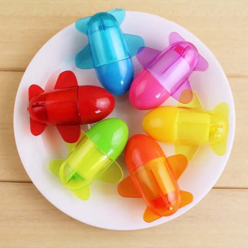 6 peças caneta aviãozinho - Creative Brinquedos