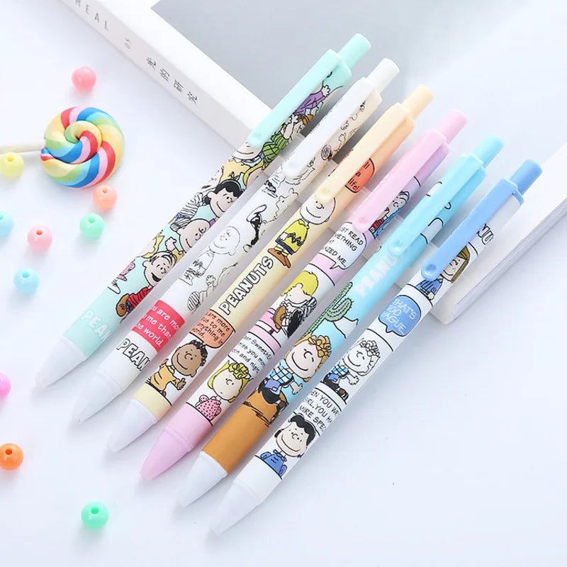 6 peças caneta click Snoop - Creative Brinquedos