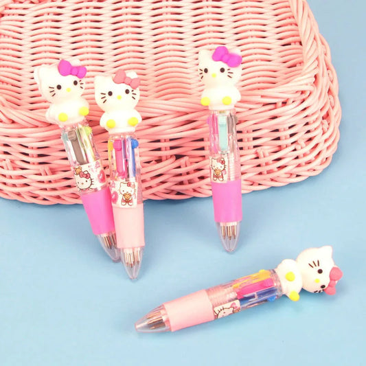 12/36 peças caneta 4 cores Hello Kitty  Sanrio