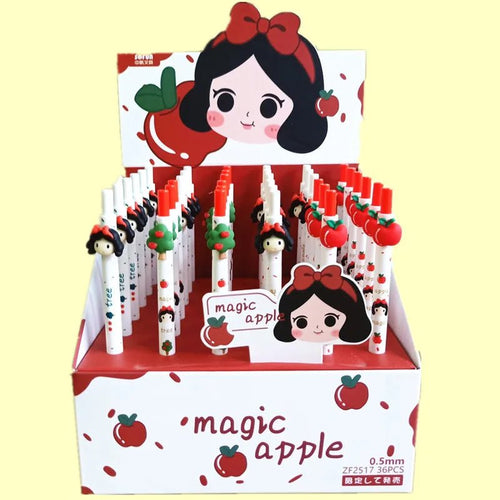 36 peças caneta Branca de Neve - Creative Brinquedos