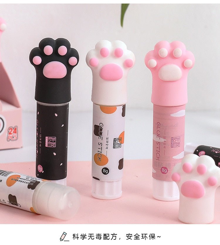 24 peças cola patinha - Creative Brinquedos