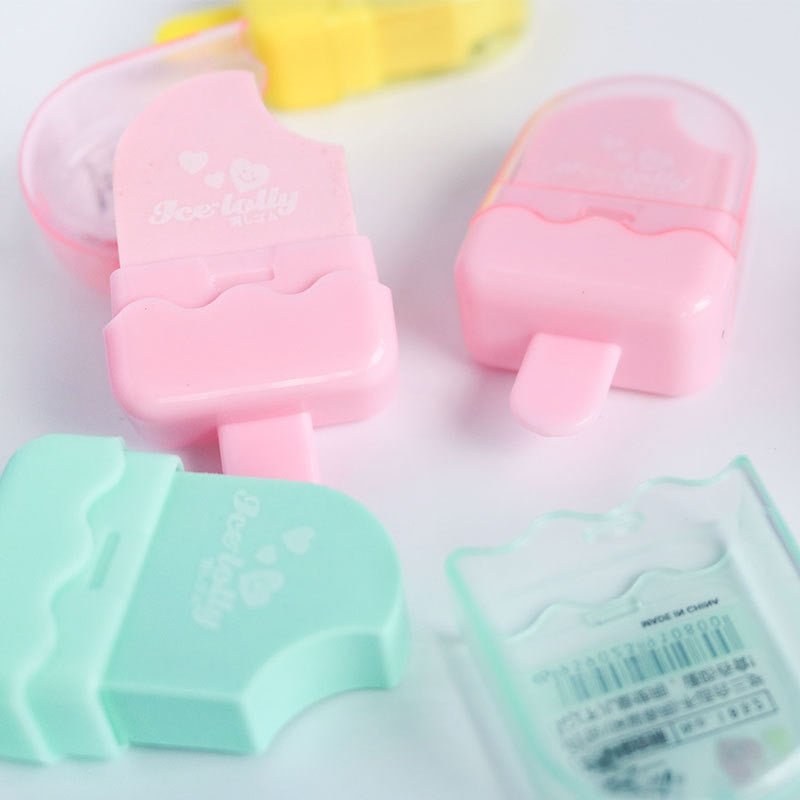 24 peças borracha picolé - Creative Brinquedos